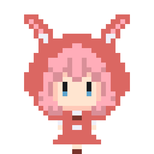 【ドット絵gif】くるくる-1