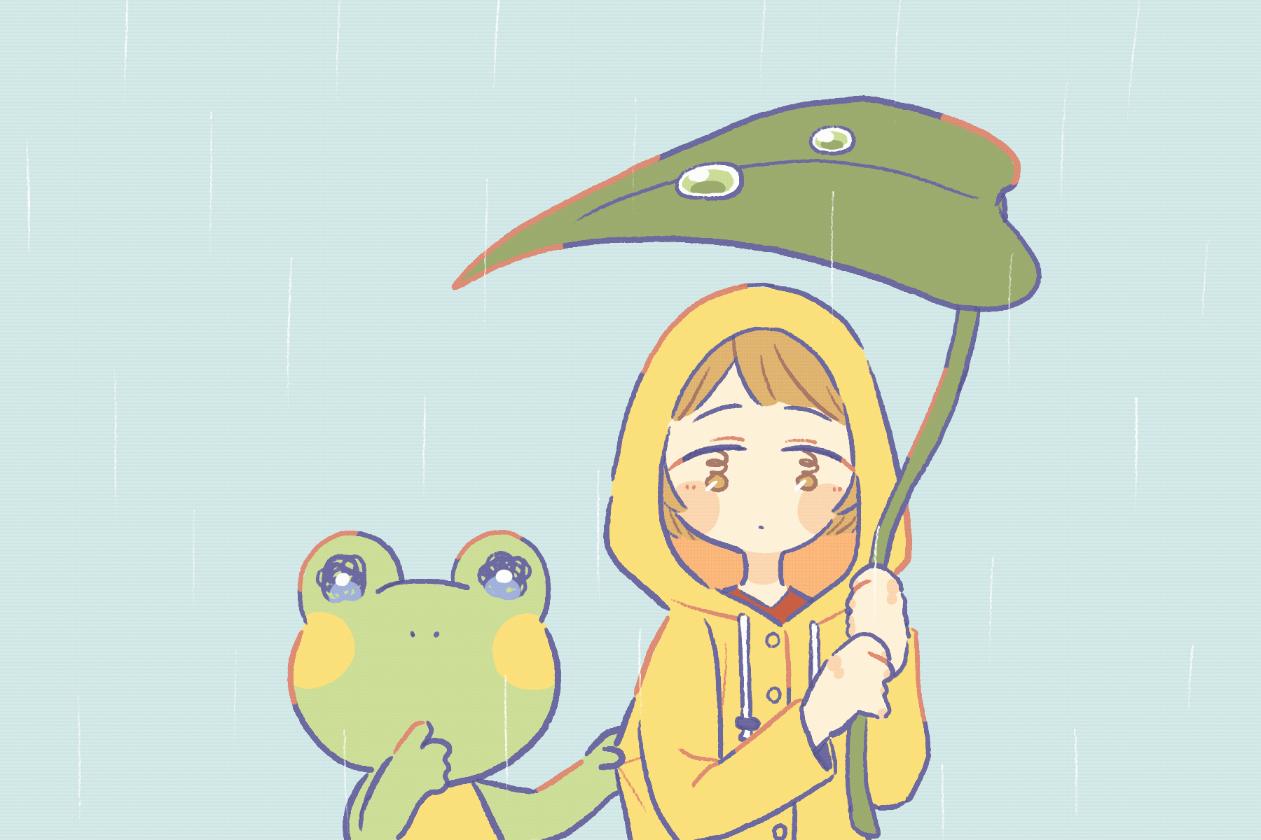 雨の日-1