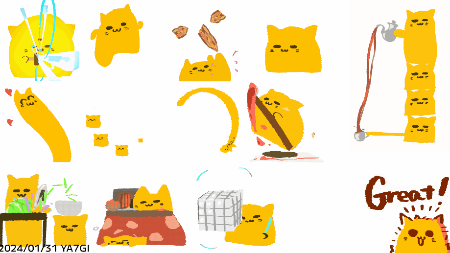 たくさんにゃんこ-1